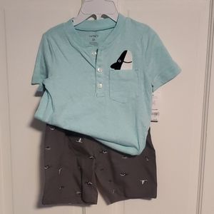 Carter's 2pc short outfit